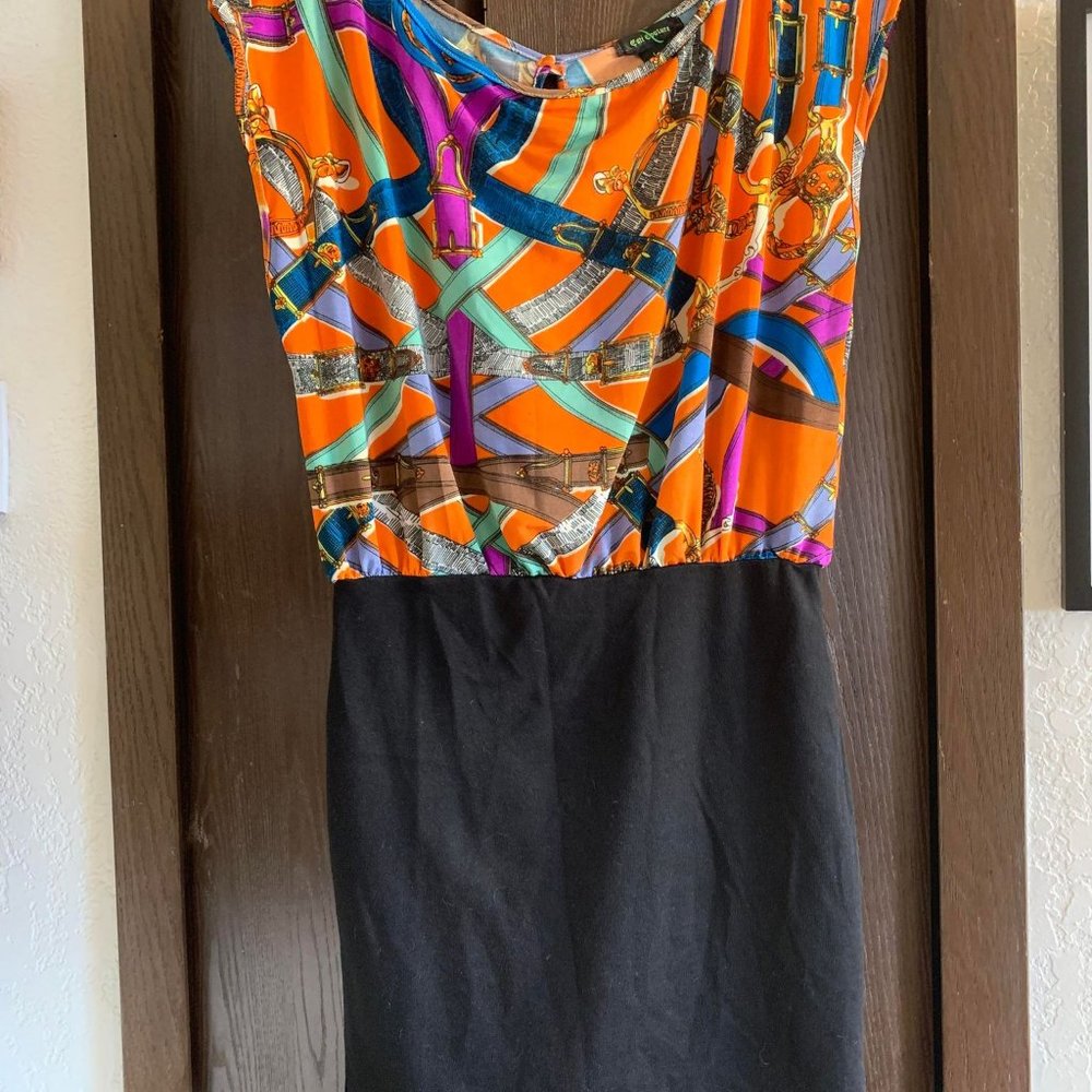 NWT Esti Couture Print Dress Size Large
